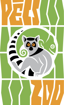logo Pécsi Állatkert; Pécsi Állatkert és Akvárium - Terrárium *1 Pécs Zoo and Aquarium - Terrarium *1