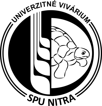 logo Univerzity vivarium of SPU Nitra (SPU = Slovenská poľnohospodárska univerzita = Slovak University of Agriculture)